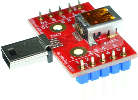 micro USB Type B Male to micro USB Type B Female adapter